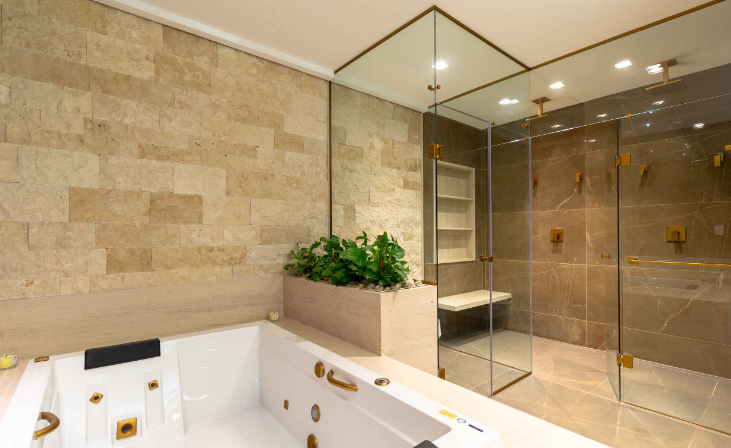 5 Materiais Essenciais para um Banheiro Clássico de Luxo