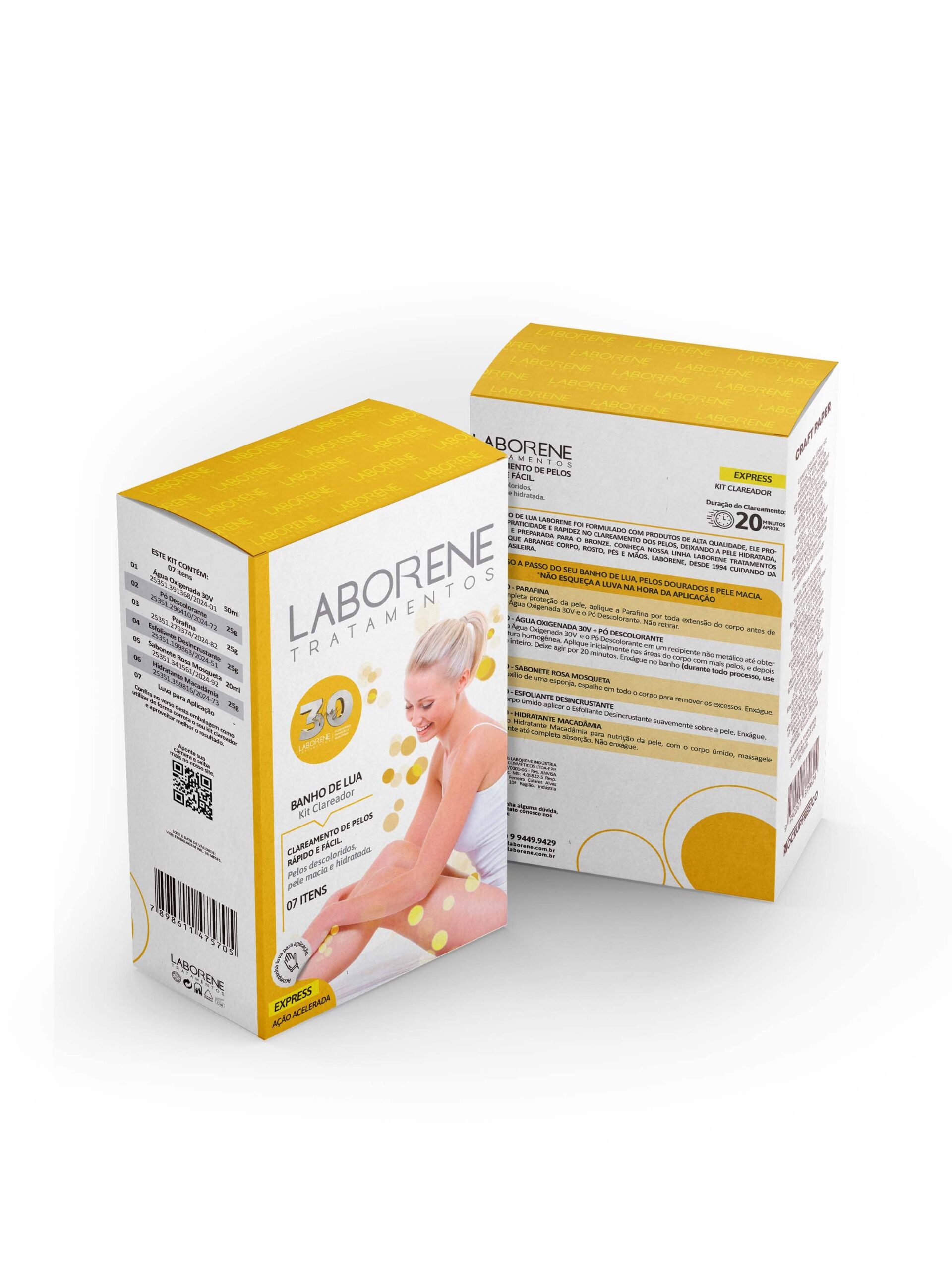 banho de lua descolorir pelos