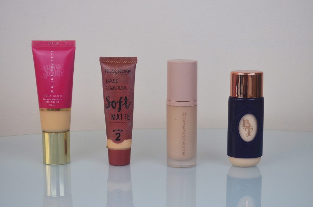 bases nacionais para pele seca