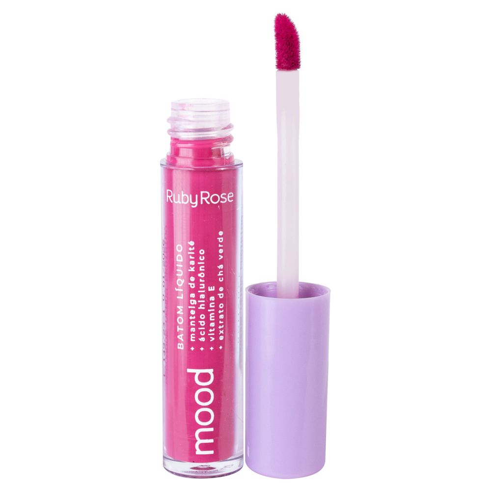 Batons rosas com efeito gloss: tendências e opções