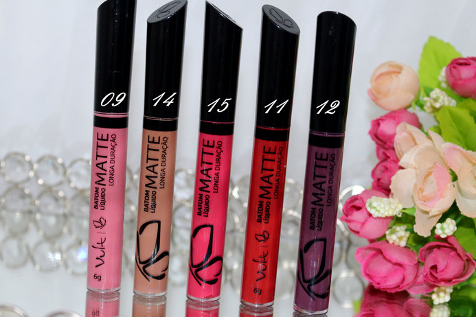 Batom mate vult cores tendências