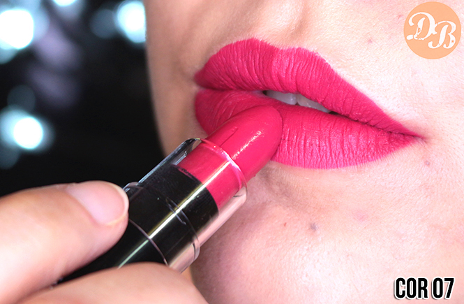 Batom mate vult cores tendências