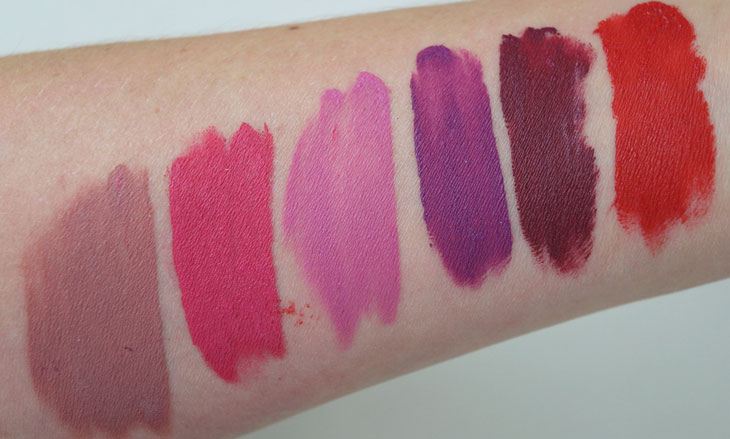 Batom mate vult cores tendências