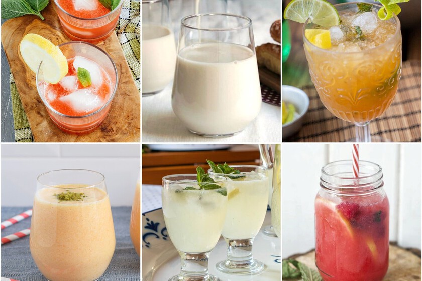 bebidas para refrescar o verão