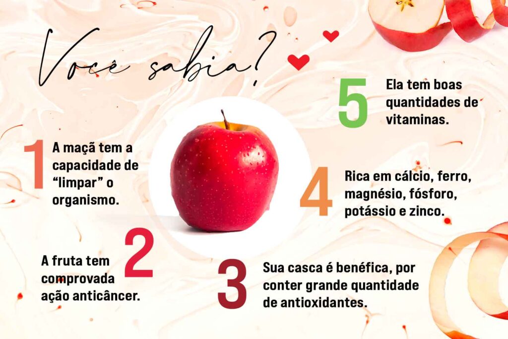 benefícios da maçã