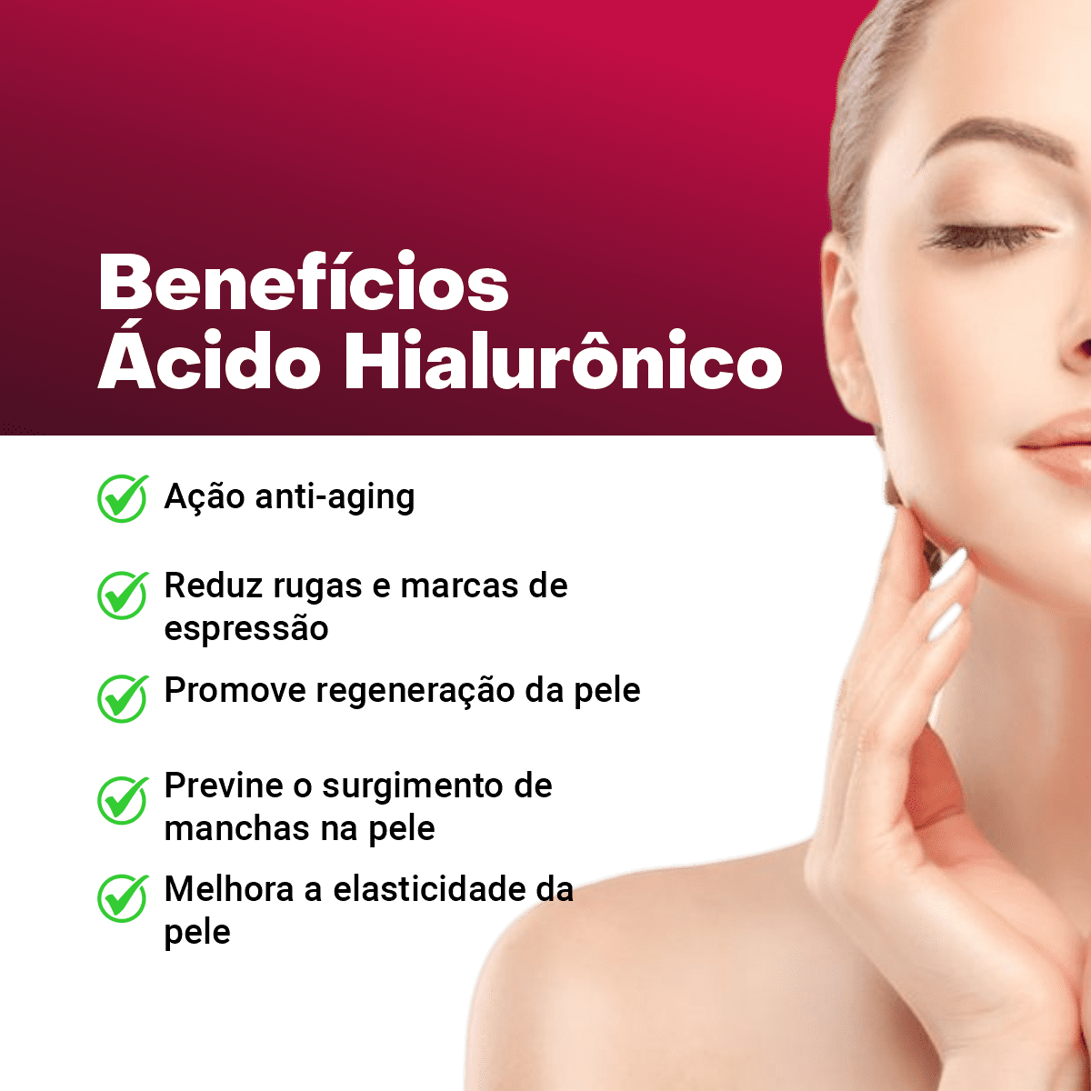 benefícios do ácido hialurônico