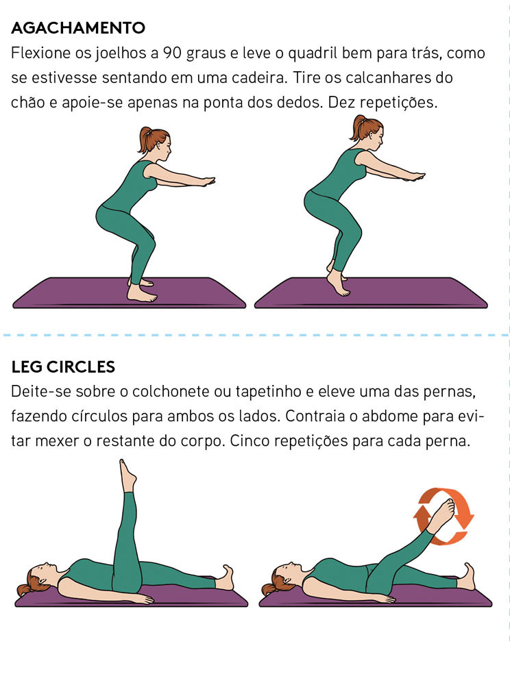 exercícios de Pilates para iniciantes