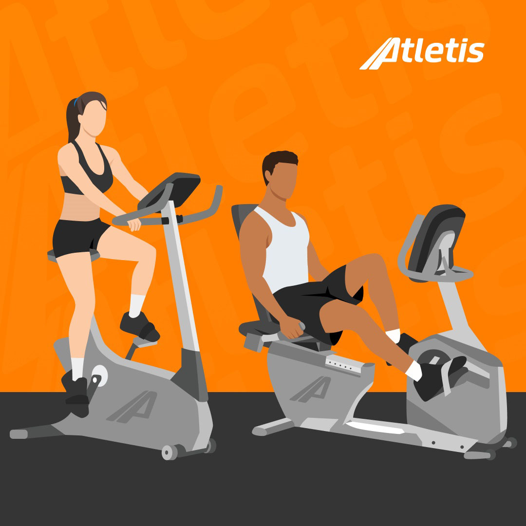 Rotina de treino de 30 minutos na bicicleta ergométrica