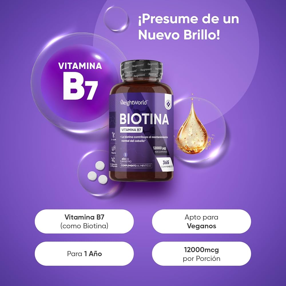 suplemento de biotina para queda de cabelo