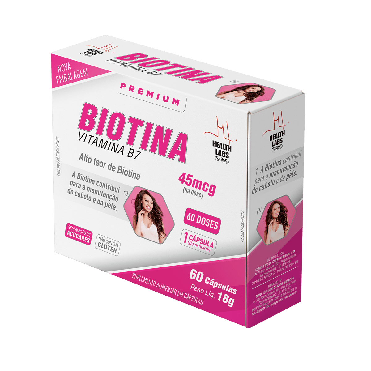 benefícios da vitamina H para pele