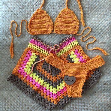 Como cuidar do seu biquíni de crochê