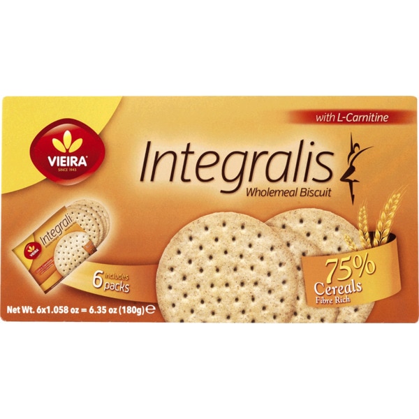 benefícios dos biscoitos integrais