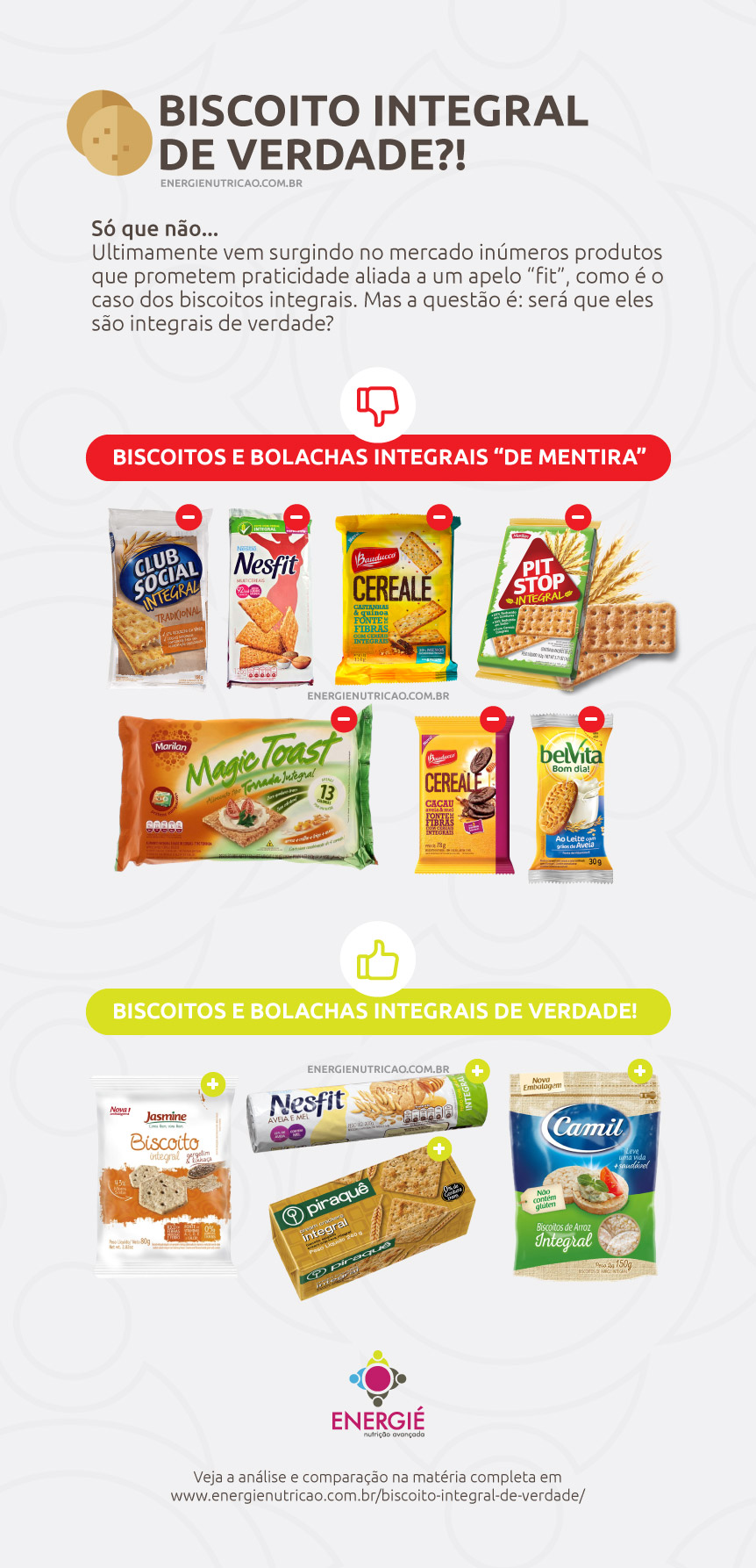 melhores biscoitos integrais para dieta