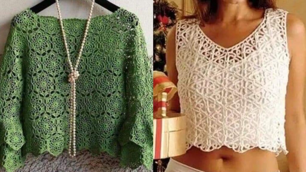 blusas de croche como fazer