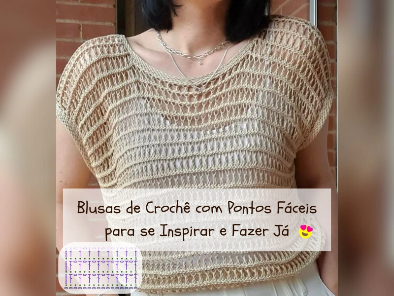 Como Escolher o Fio Certo para sua Blusa de Crochê