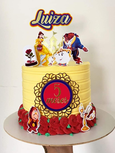 Decoração de festa A Bela e a Fera: Dicas e inspirações