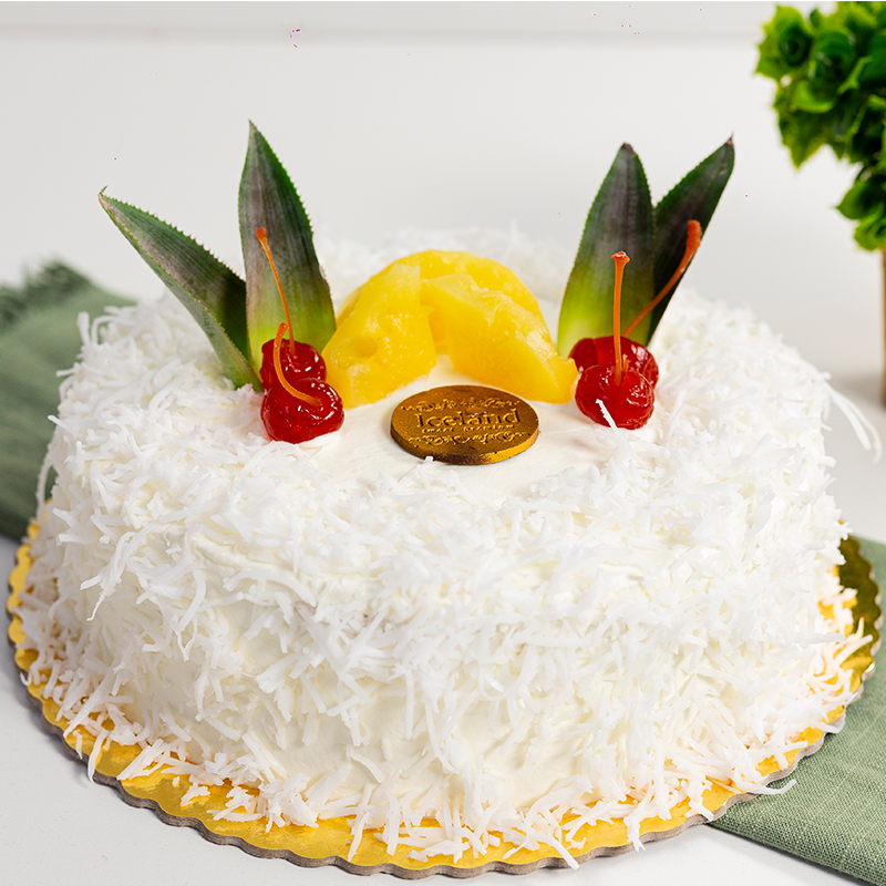 bolo decorado abacaxi