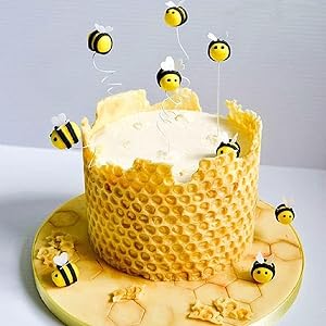 5 Ideias de Toppers de Bolo Abelhinha Personalizados