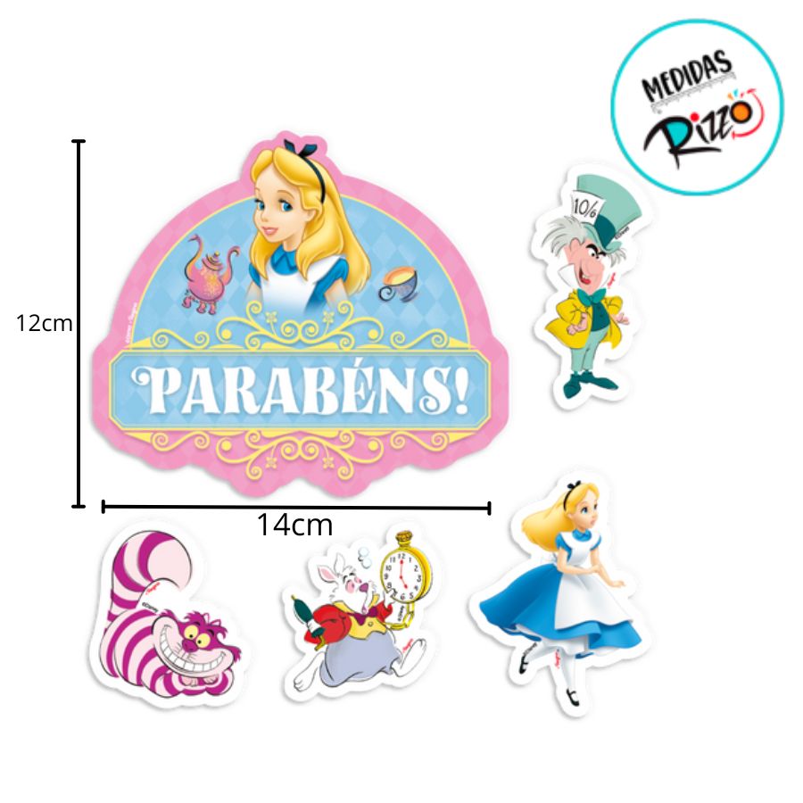 Elementos Essenciais para um Bolo Temático Alice Perfeito