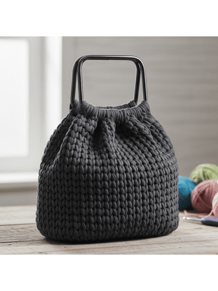 bolsa de fio de malha