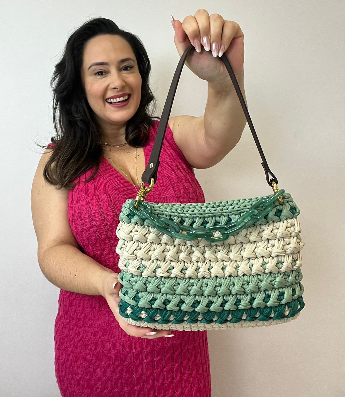 Passo a Passo: Faça Sua Própria Bolsa de Crochê com Fio de Malha