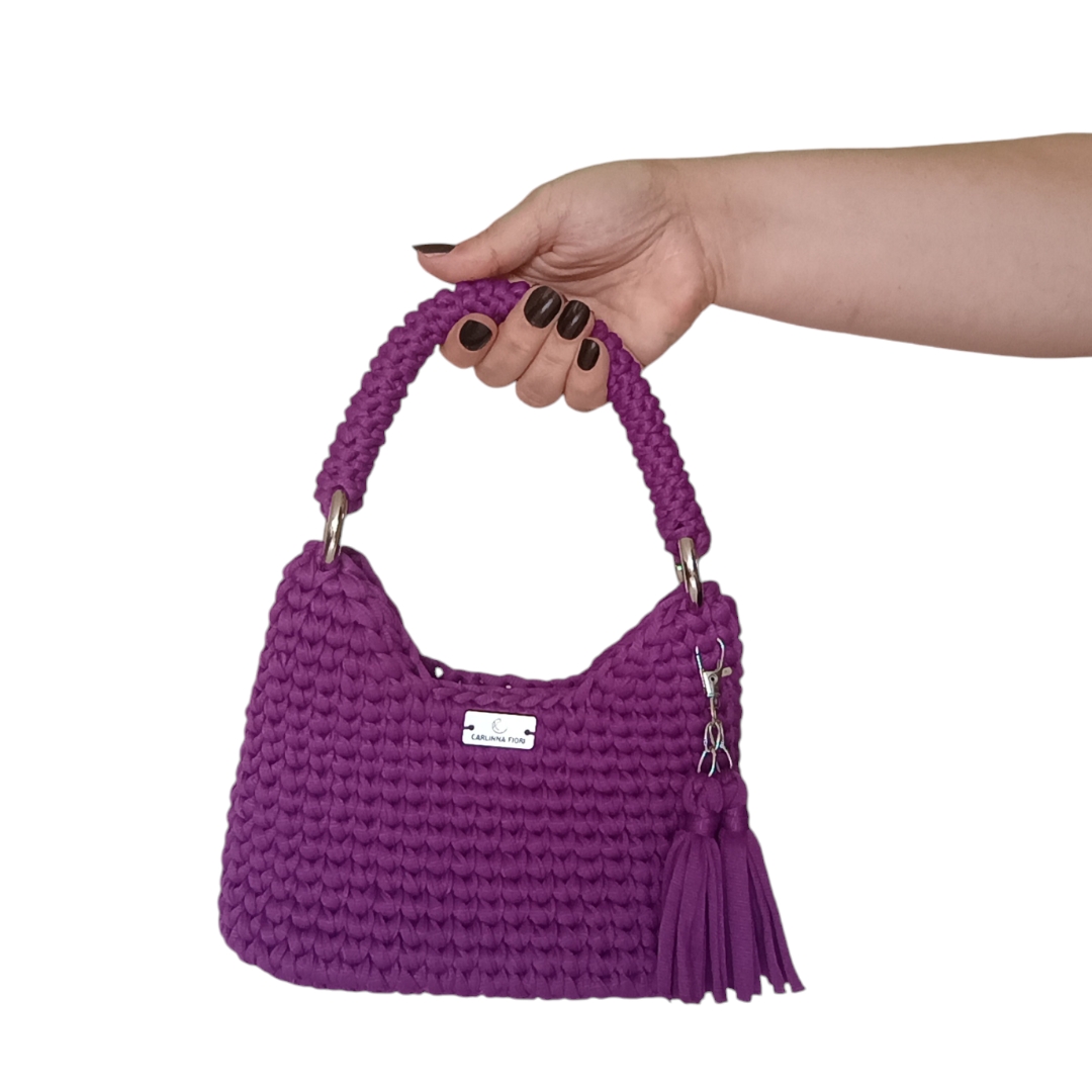 bolsa de fio de malha