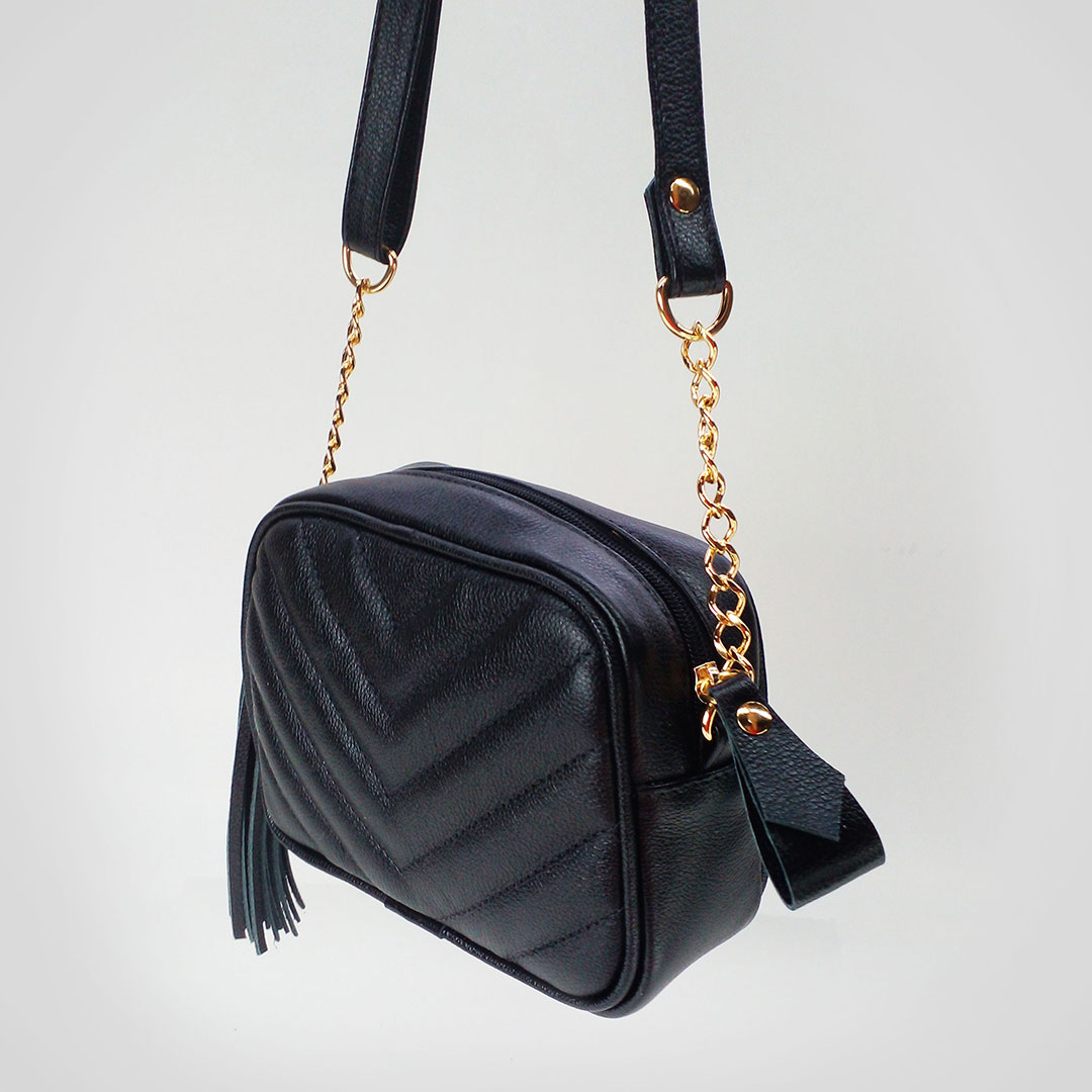 Bolsa transversal caramelo