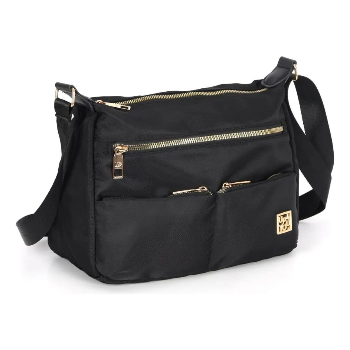 Bolsa transversal de couro