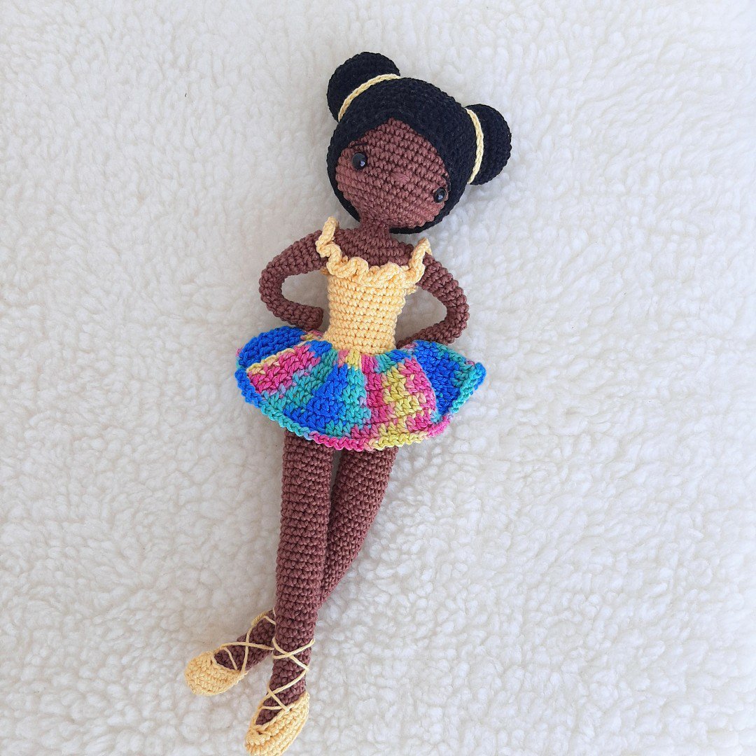 boneca amigurumi