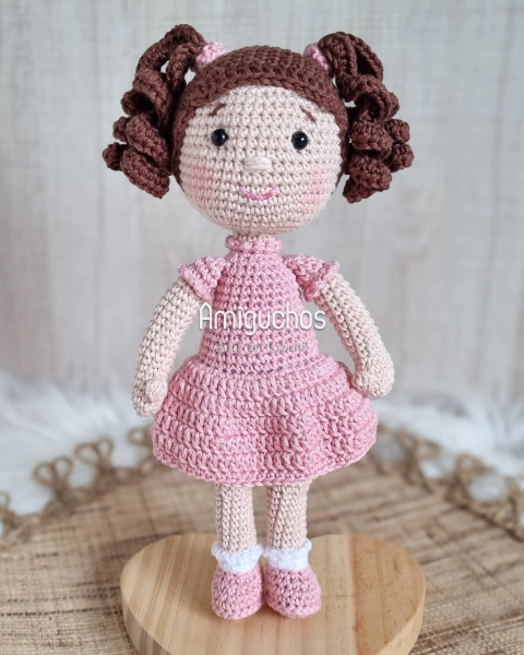 boneca amigurumi