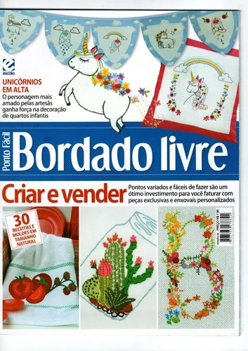 bordado livre