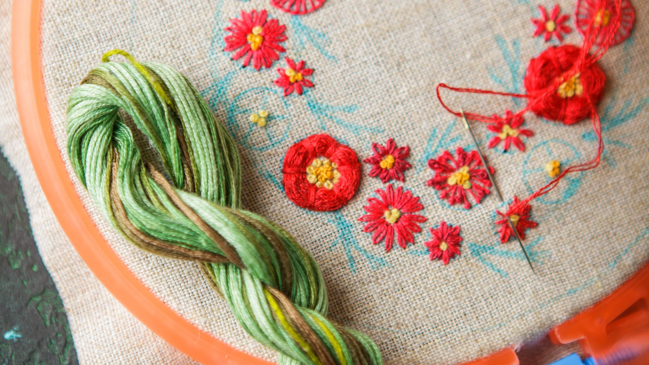 técnica de bordado para iniciantes