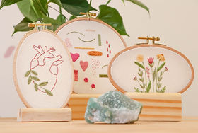 como começar bordado livre