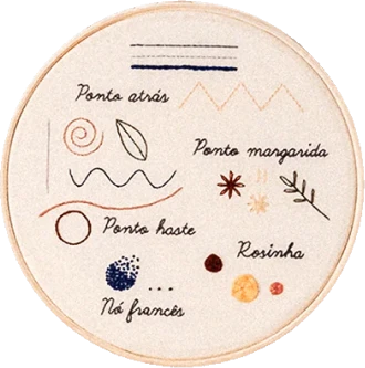 kit bordado iniciante