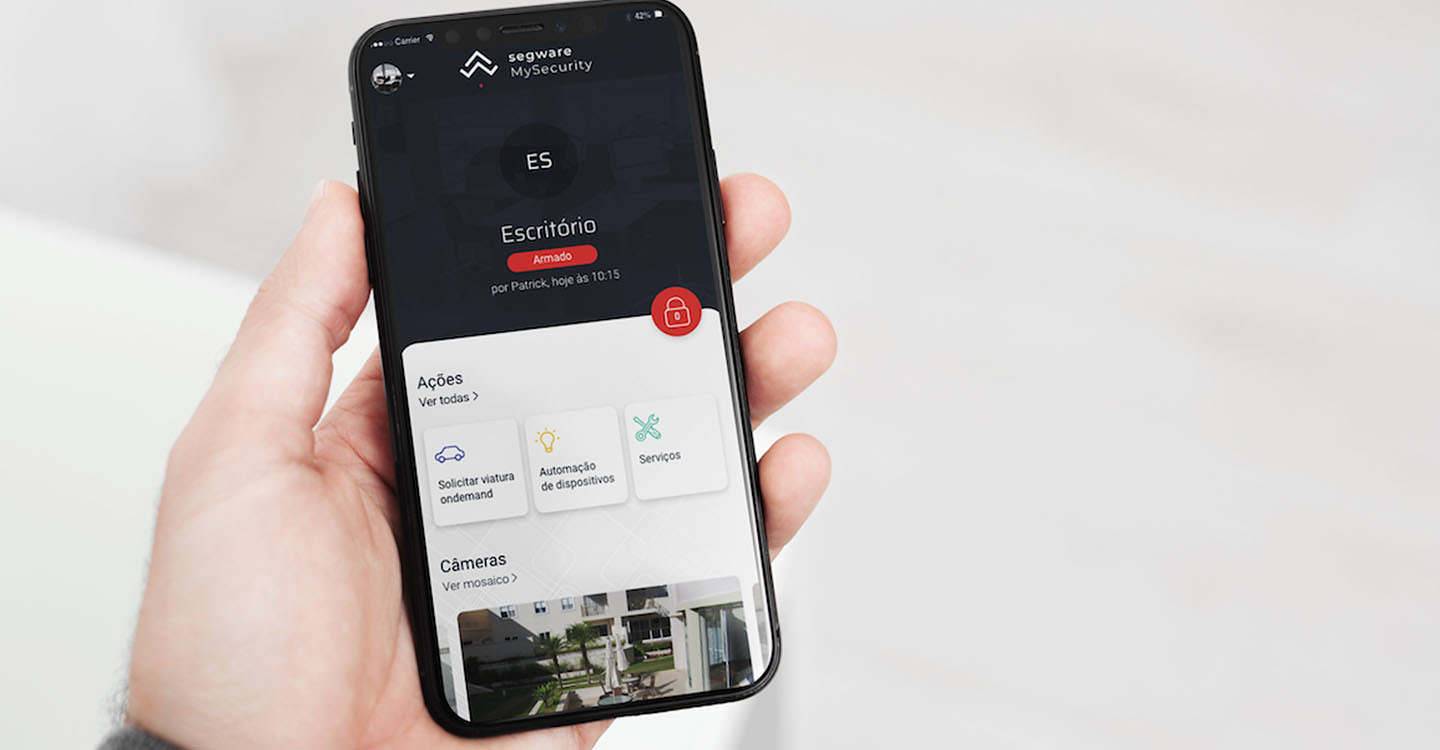 sistemas de segurança com botão de pânico para residências