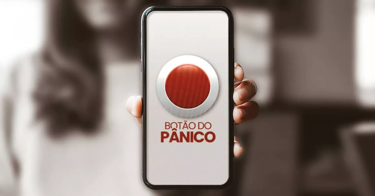 como acionar o botão do pânico