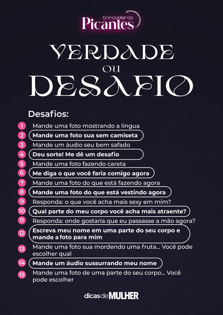 Brincadeira Picantes Para Whatsapp