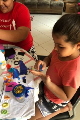 brinquedos com material reciclado