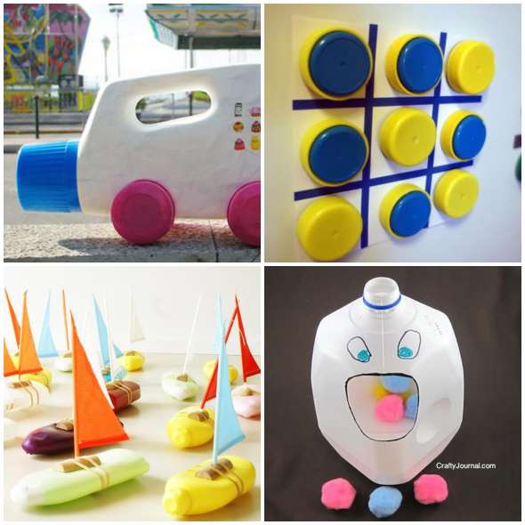 A Importância dos Brinquedos de Sucata na Educação Infantil