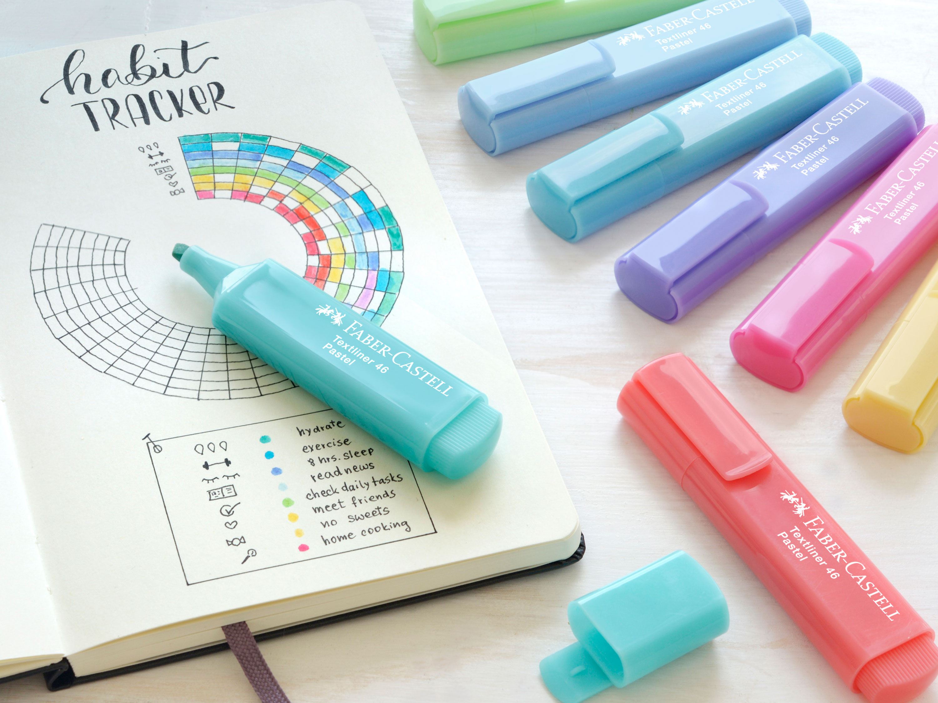 10 ideias criativas de páginas para seu Bullet Journal