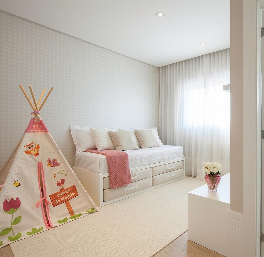 cabana infantil de tecido