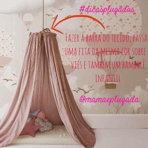 cabana infantil de tecido