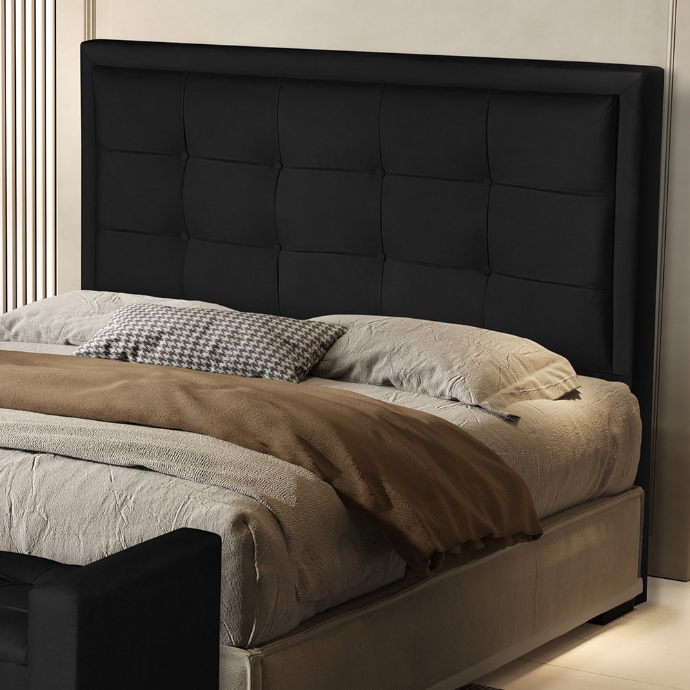 cabeceira estofada para cama box