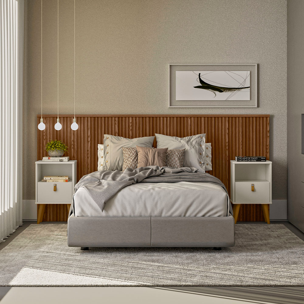 cabeceira de madeira