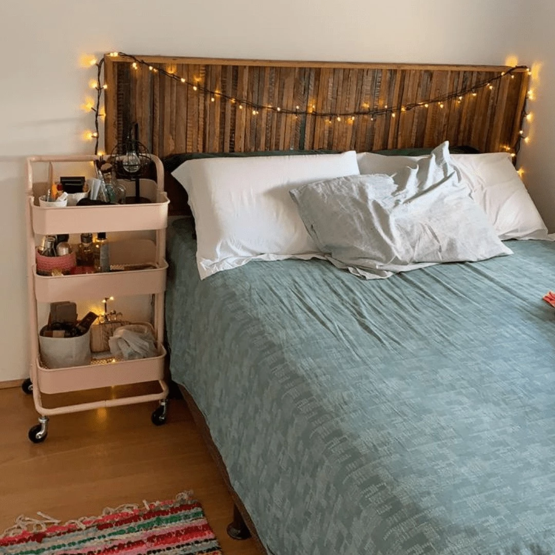 cabeceira de madeira para cama box queen