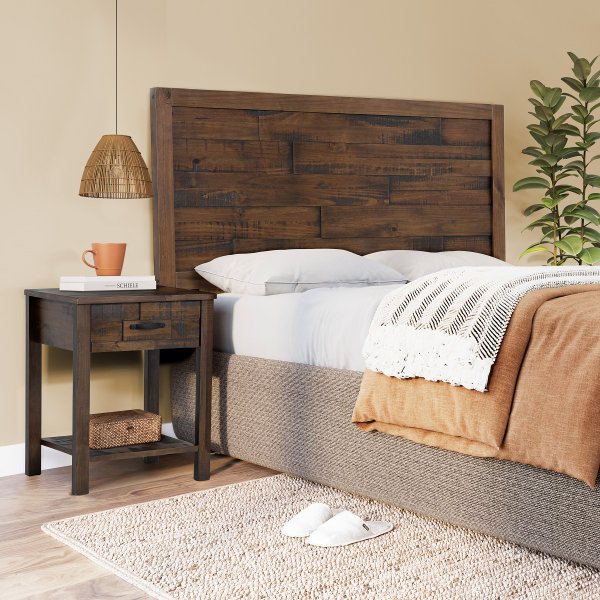 onde comprar cabeceira de madeira barata