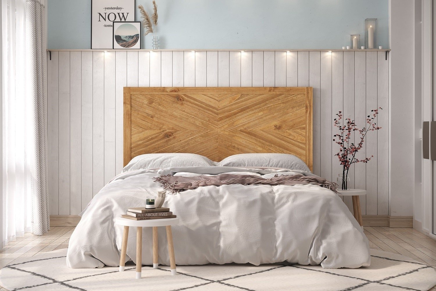 melhores materiais para cabeceira de cama