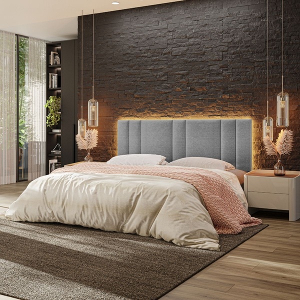 melhor cabeceira estofada para quarto