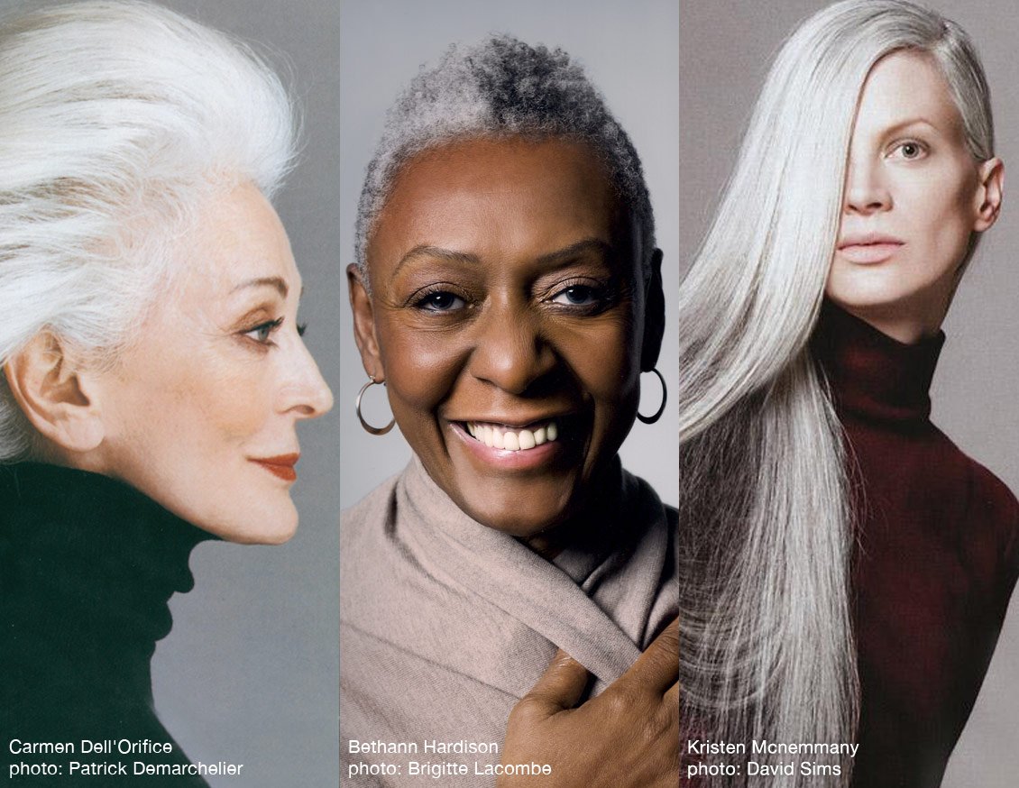 Cabelo Branco Feminino