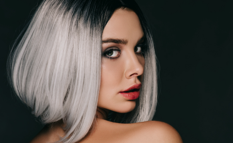 cabelo branco amarelado como evitar